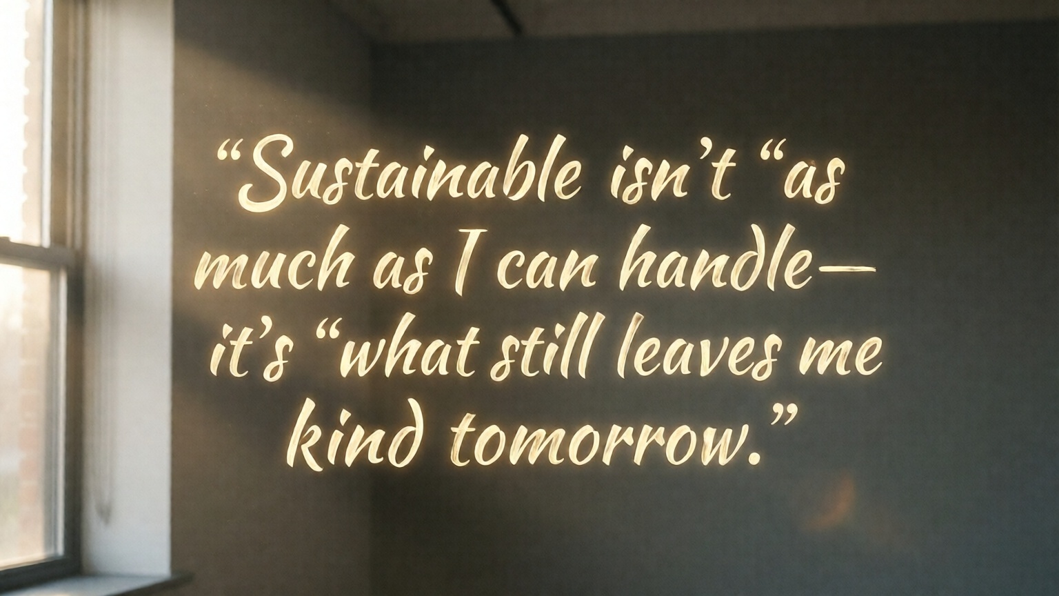 Burnout rarely shows up as a crash—it starts as a quiet numbness to what used to matter. Balance is noticing that whisper before it has to shout.